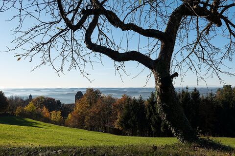 Ausblick von der Hausberg-Sonnenseite in Hartberg
