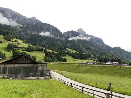 Photo de Thomas Zahn le long du parcours