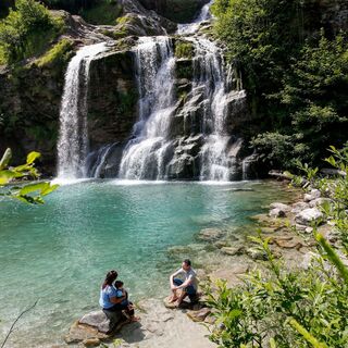 Piumogna Wasserfall, Faido