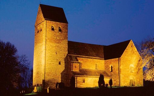 St.Kilianskirche bei Nacht
