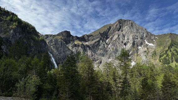 Foto von Andy Hills entlang der Tour