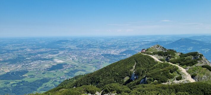 Photo de Lukas le long du parcours