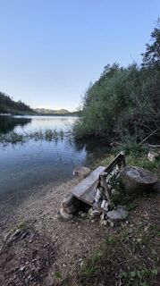 Foto de Monika Wieser a lo largo del recorrido