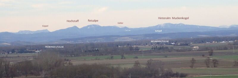 Reisalpe aus rd.57km Entfernung