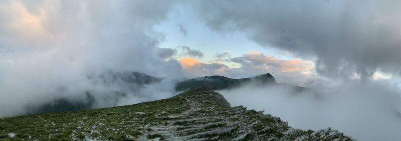 Foto von Toni Lerda entlang der Tour