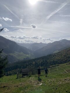 Foto von Christina Petzold entlang der Tour