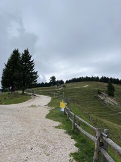 Foto von Heinz Sperl entlang der Tour