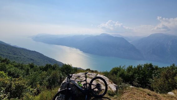 Foto von Daniël van der Maarl entlang der Tour