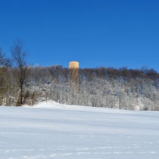 Verschneites Möhntal