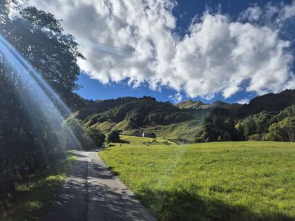 Foto von Markus Christen entlang der Tour