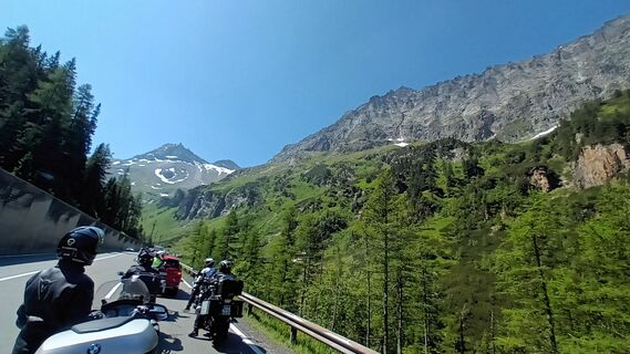 Foto de Rainer Kloth a lo largo del recorrido