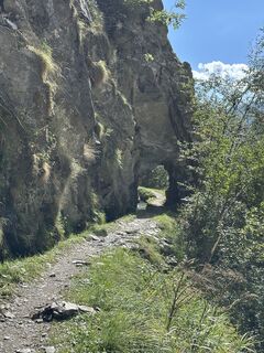 Foto von Yves Ecuyer entlang der Tour