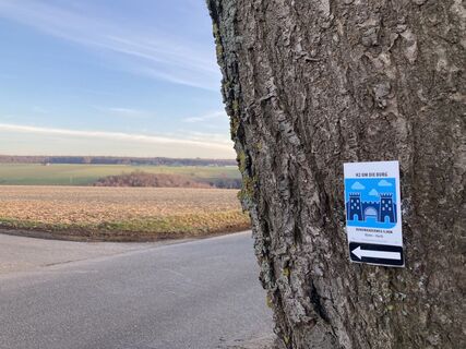 Wanderwegmarkierung H2 - Rund um die Burg
