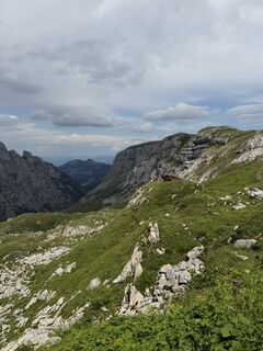 Foto von Josh entlang der Tour