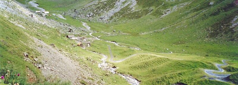 Die Alp Wängi zuhinterst im Bisisthal