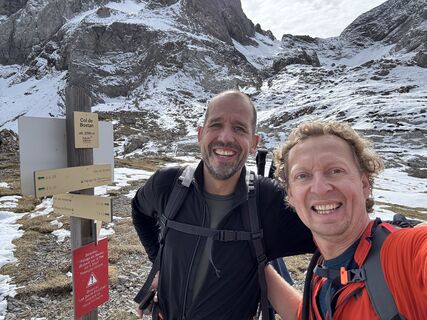 Photo de Niels Kooijman le long du parcours
