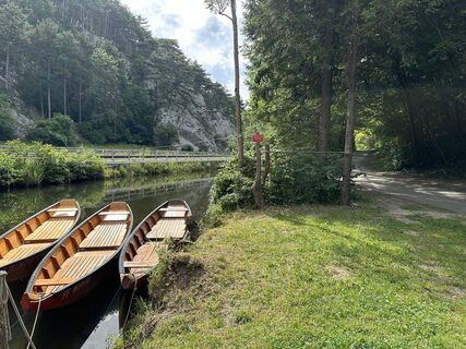 Foto von Familie Jagschitz entlang der Tour