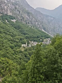 Foto von Giacomo Brambilla entlang der Tour
