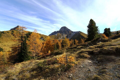 Blick auf Draugstein