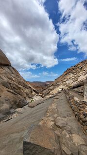 Foto von Sebastian entlang der Tour