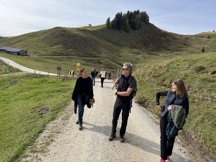Photo de Jan Geiger le long du parcours