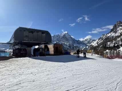 Foto von Heinrich Mocellini entlang der Tour