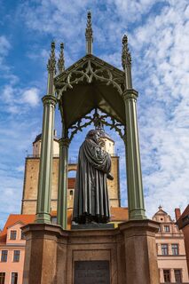 Luther-Denkmal in Lutherstadt Wittenberg