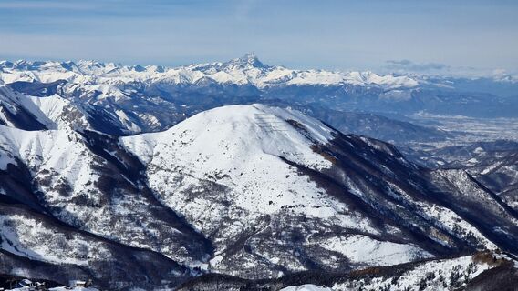 Foto de Fabrizi Mellano a lo largo del recorrido