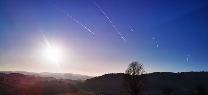 Foto von Klaus Lehner entlang der Tour