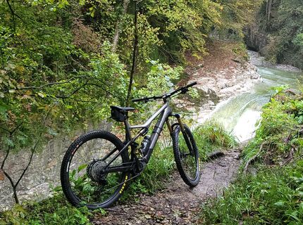 Photo de Alexandros Kartalis le long du parcours
