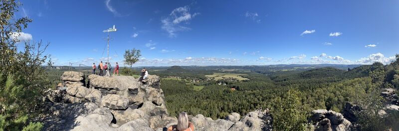 Foto von Ronny Becker entlang der Tour
