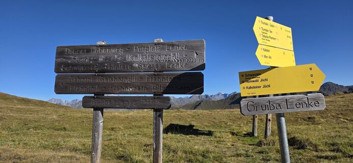 Foto von Alfons Senfter entlang der Tour