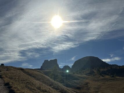 Foto von Agnese Martinelli entlang der Tour