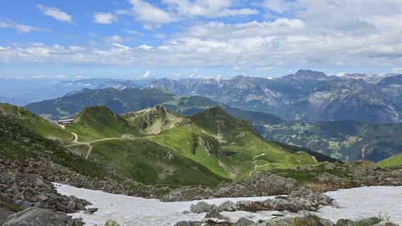 Foto von Bike Rider entlang der Tour