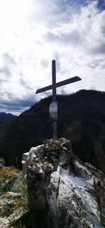 Foto von Klaus Lehner entlang der Tour