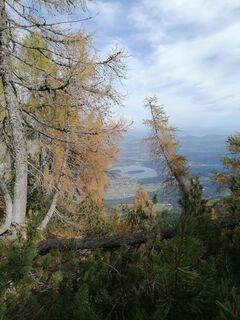 Foto von Dagmar Hofer entlang der Tour