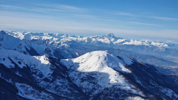 Foto de Fabrizi Mellano a lo largo del recorrido