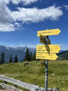 Foto de Anton Steinmüller a lo largo del recorrido