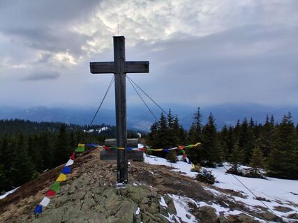 Photo de Zsolt Tovay le long du parcours