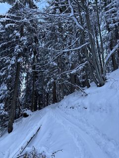 Foto von Heinz Sperl entlang der Tour