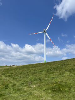 Foto von Alex Novak entlang der Tour