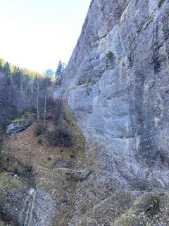 Foto von David Amrein entlang der Tour