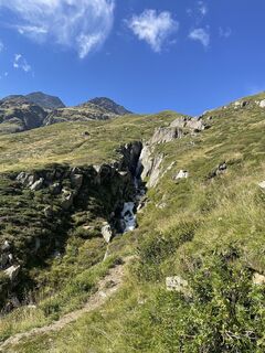 Foto von Silke entlang der Tour