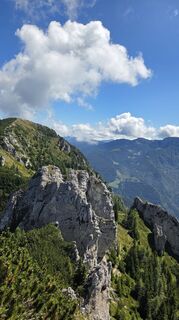 Foto von Klementina Gartner entlang der Tour