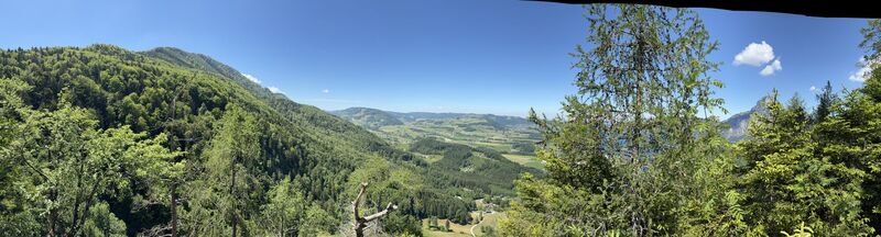 Foto von HuHa entlang der Tour