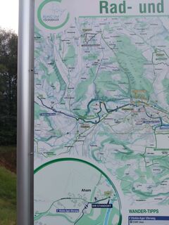 Photo de Ludmila le long du parcours