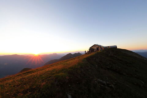 Sonnenuntergang am Gamskarkogel