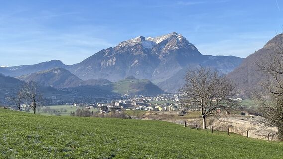 Photo de Boris Schickedanz le long du parcours