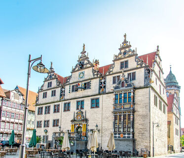 Weserrenaissance Rathaus Hann. Münden