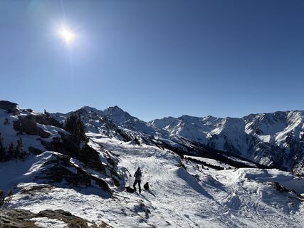 Foto fra Helmut Schuchter underveis på turen